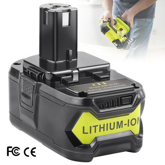 LabTEC RB18L50 18V 6000mAh Lithium Battery Replacement for Ryobi 18V BPL-1815 BPL-1820G BPL1820 BPL18151 P102 P103 P104 P105 P107 P109 P122 Cordless Power Tools with LED Indicator LabTEC RB18L50 18V 6000mAh Lithium Battery Replacement for Ryobi 18V BPL-1815 BPL-1820G BPL1820 BPL18151 P102 P103 P104 P105 P107 P109 P122 Cordless Power Tools with LED Indicator